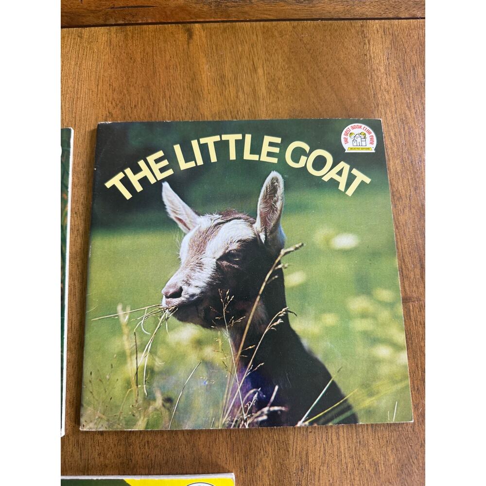Vintage Random House Pictureback Farm Animal Books Lot Lamb Goat Duck - Picture 5 of 12